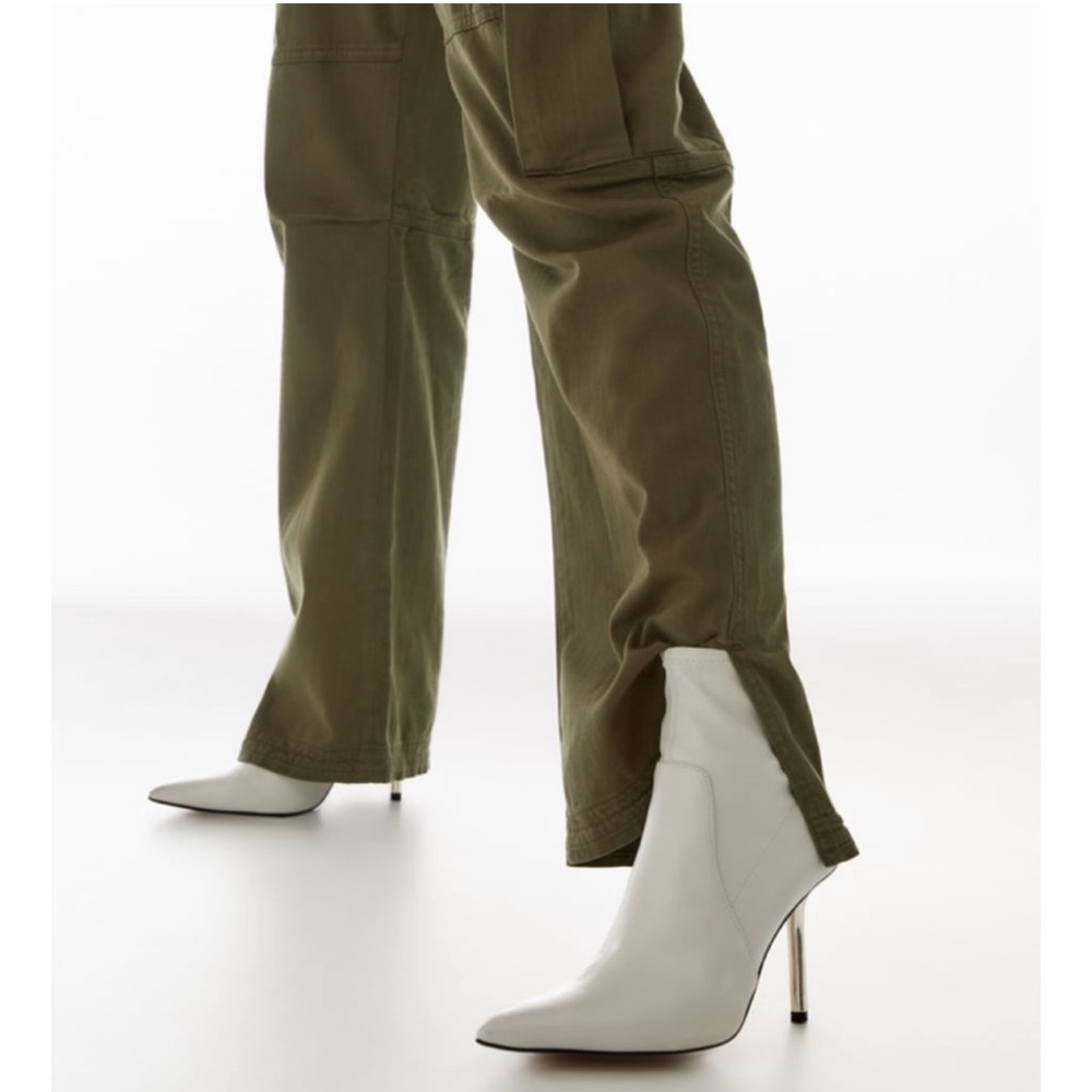 ✨SALE✨ZARA METALLIC HEELED ANKLE BOOTS ✨SALE✨